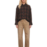 Jeans Layton chiusura crossover in beige 