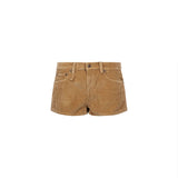 Shorts a costine Effie in beige 
