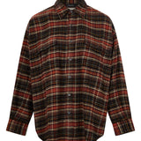 Camicia a quadri multicolor 
