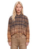 Multi-colored plaid shirt