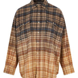 Camicia a quadri multicolor 