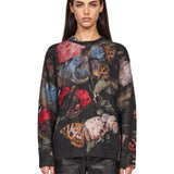 Maglione girocollo multicolor 