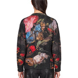 Maglione girocollo multicolor 