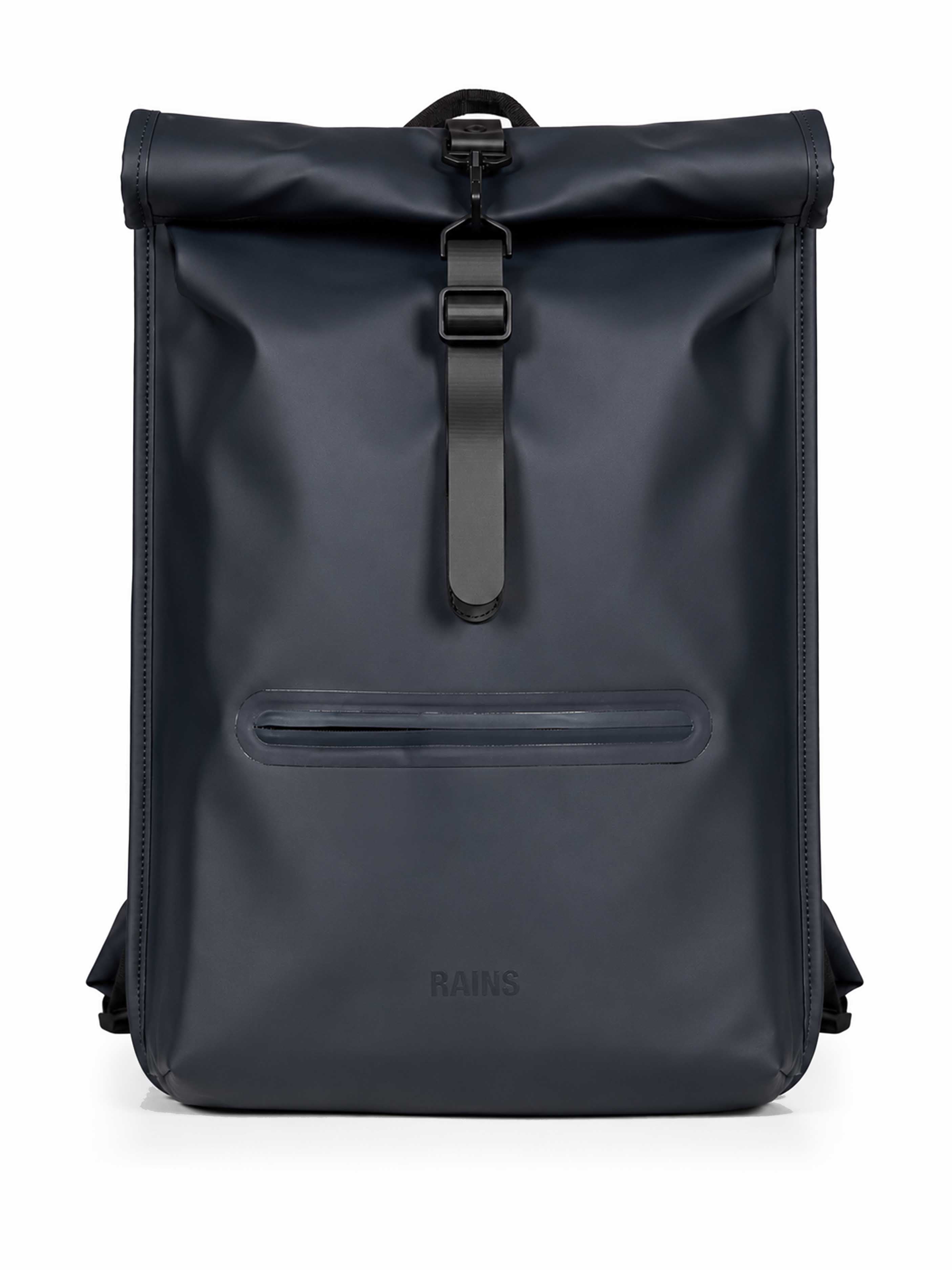 Zaino Rolltop Rucksack in blu navy 