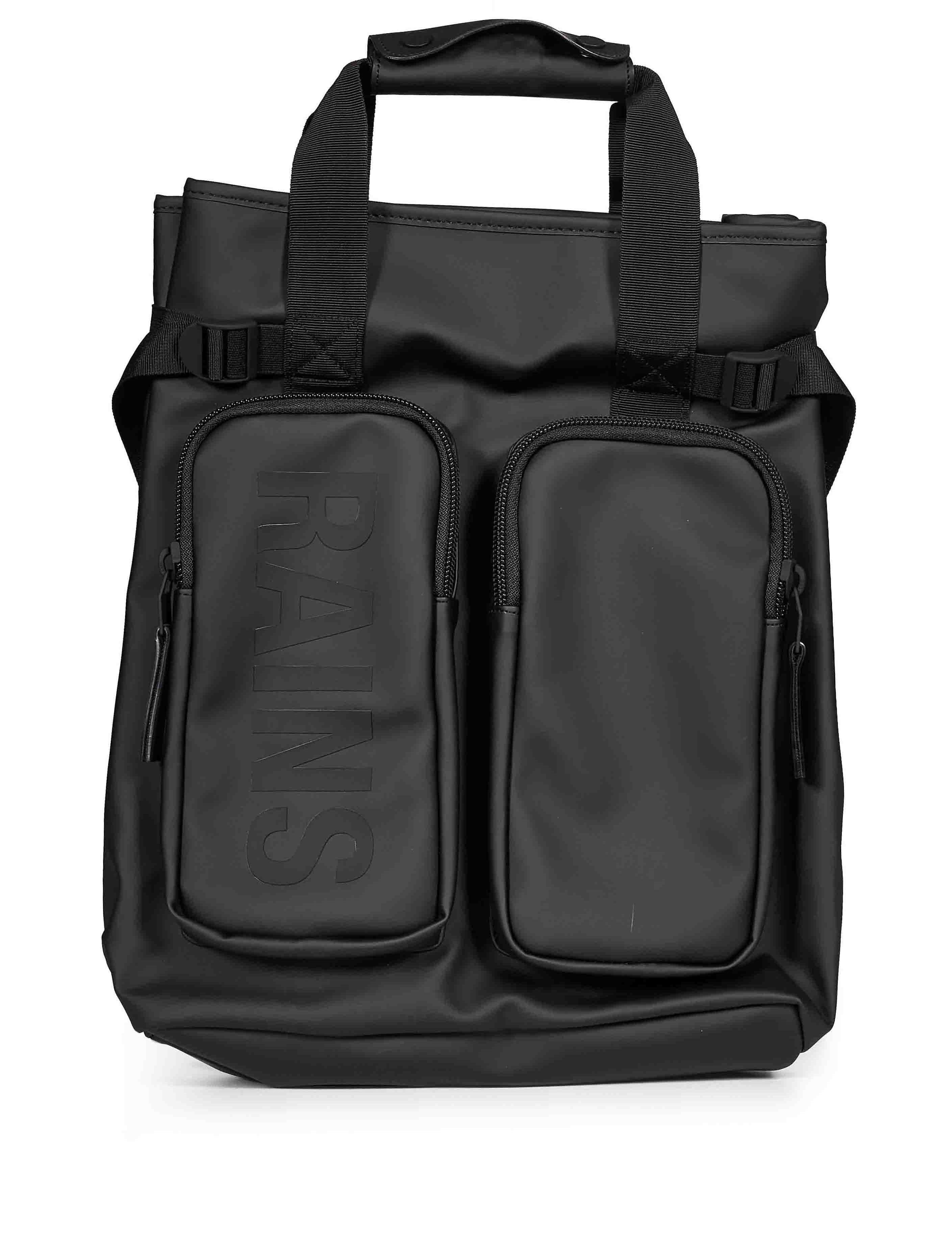 Zaino Texel Tote Backpack in nero 