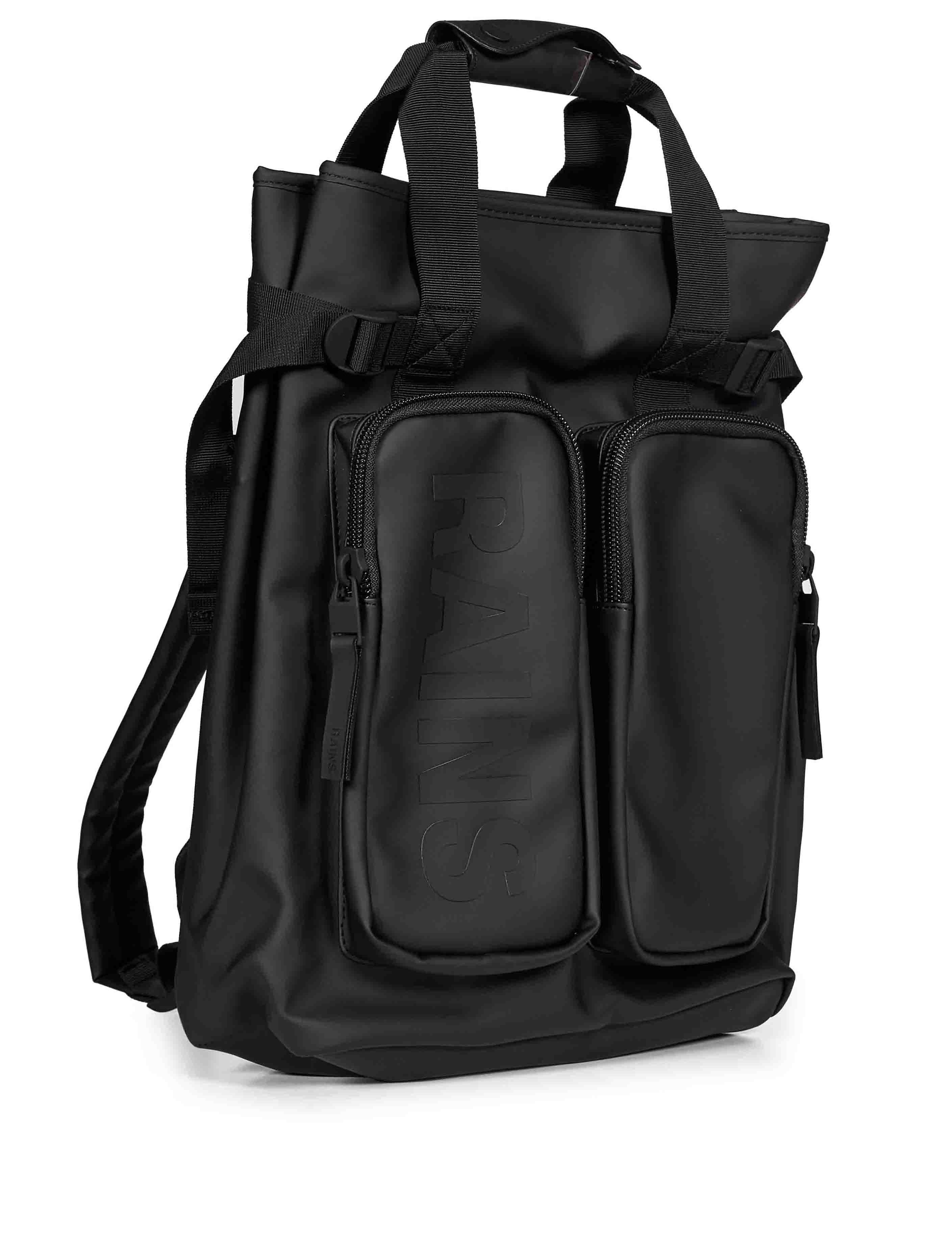 Zaino Texel Tote Backpack in nero 