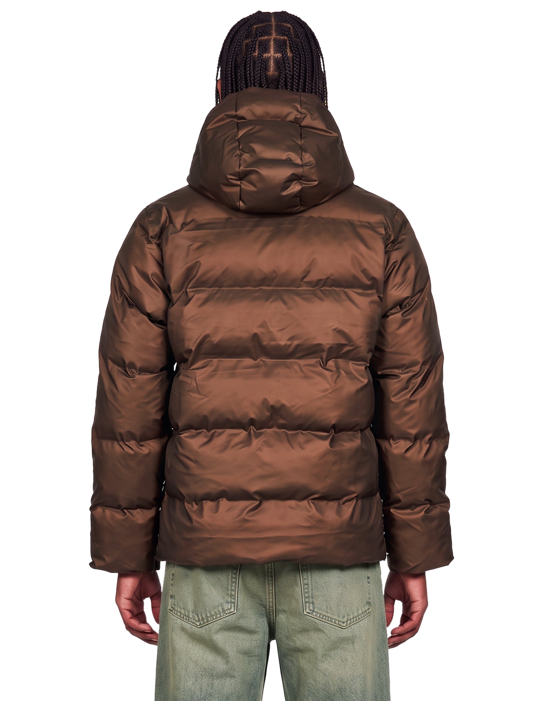 Piumino Alta in marrone 