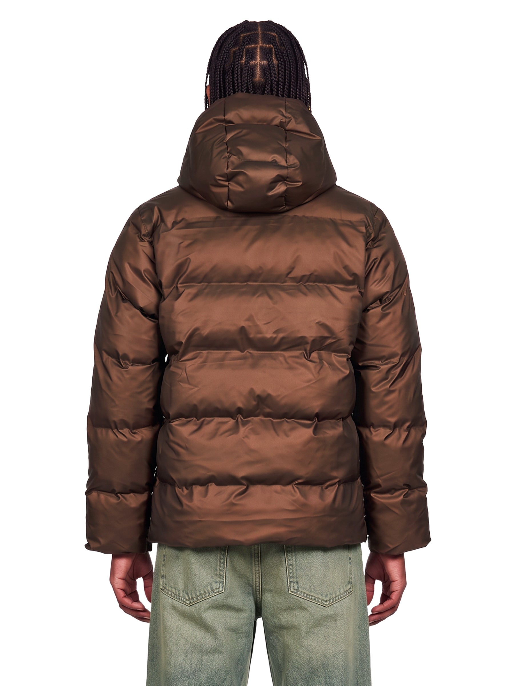 Piumino Alta in marrone 