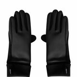 Guanti impermeabili in nero 