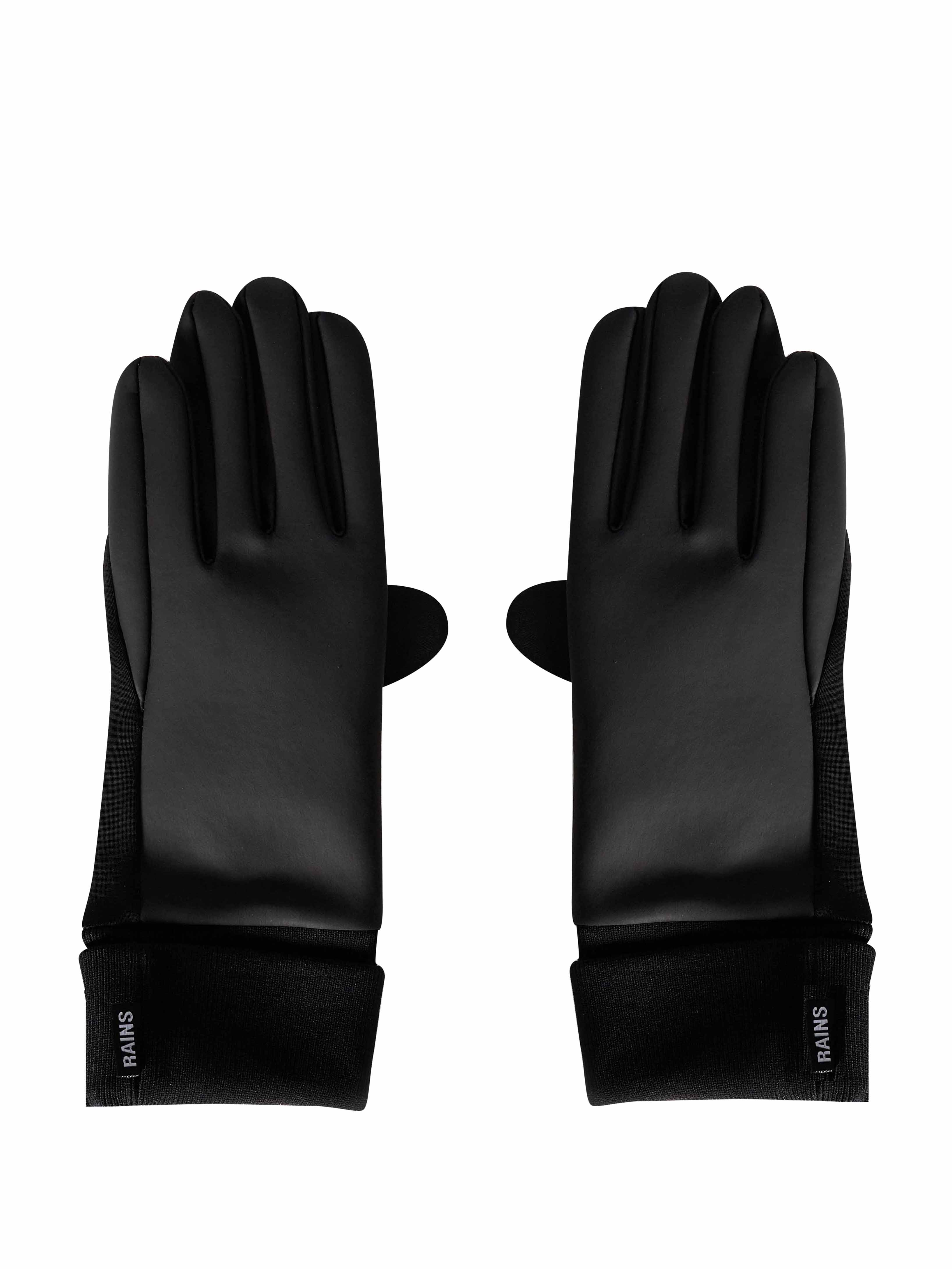 Guanti impermeabili in nero 