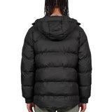 Piumino Alta A-Line in nero 