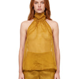 Top Indira in ocra 