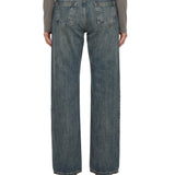 Jeans Fog Cut in blu 