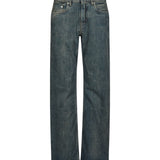 Jeans Fog Cut in blu 
