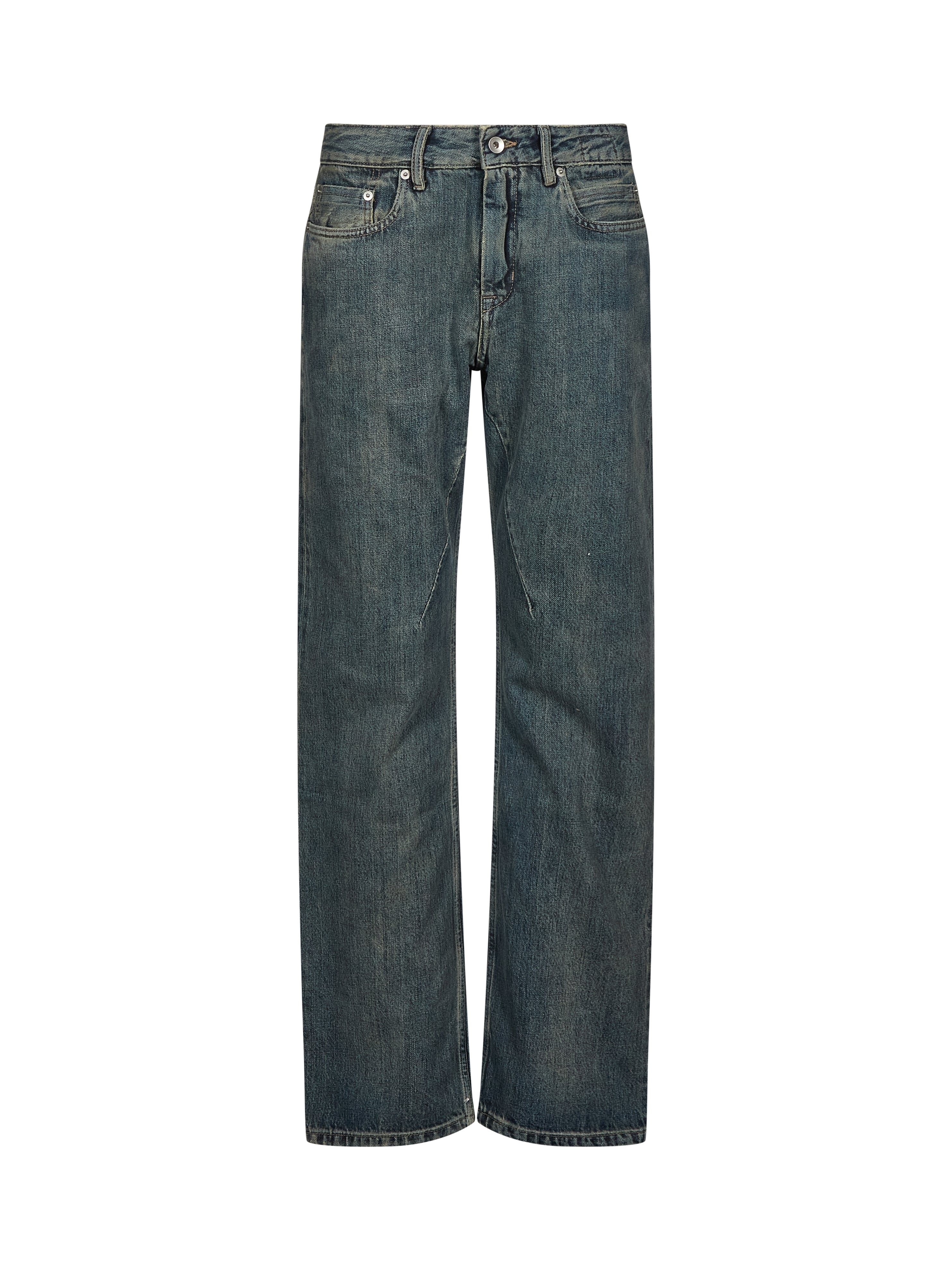 Jeans Fog Cut in blu 