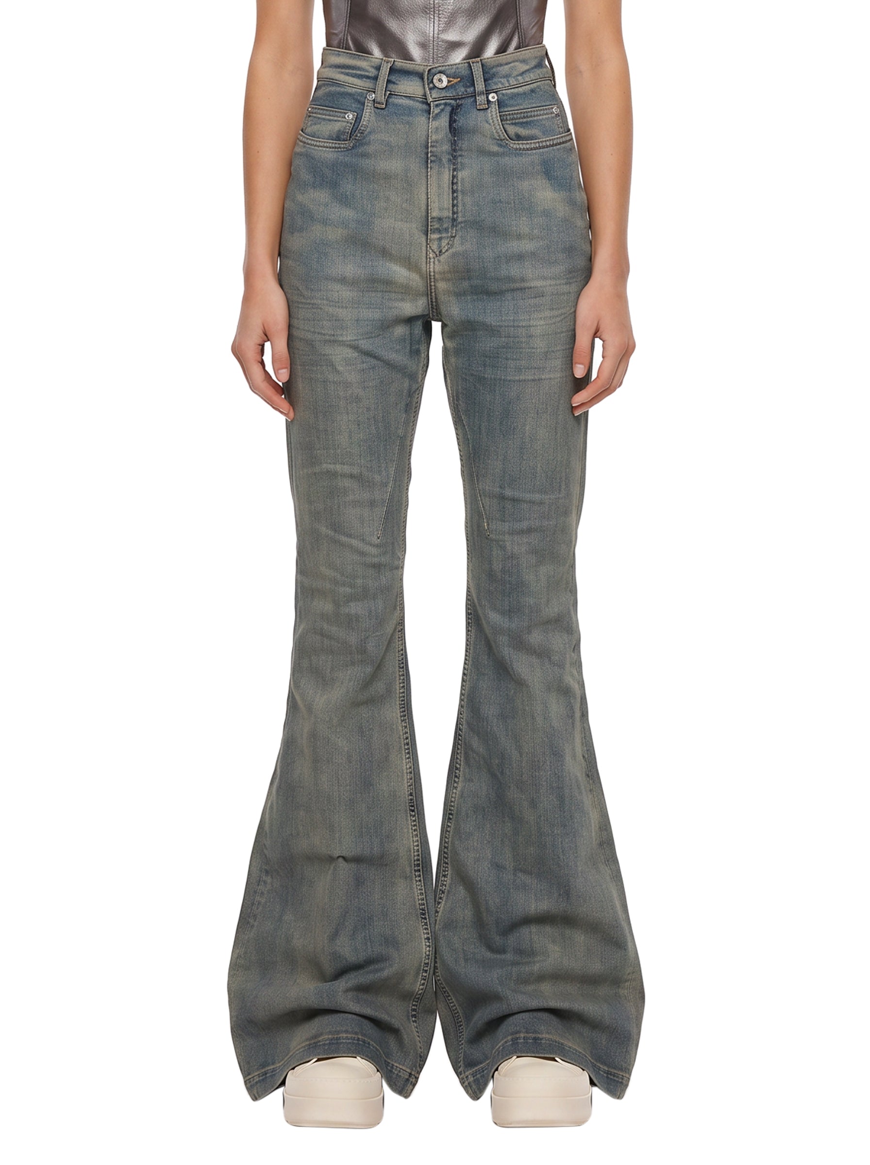 Jeans Bolan bootcut in blu 
