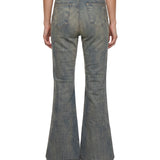 Jeans Bolan bootcut in blu 
