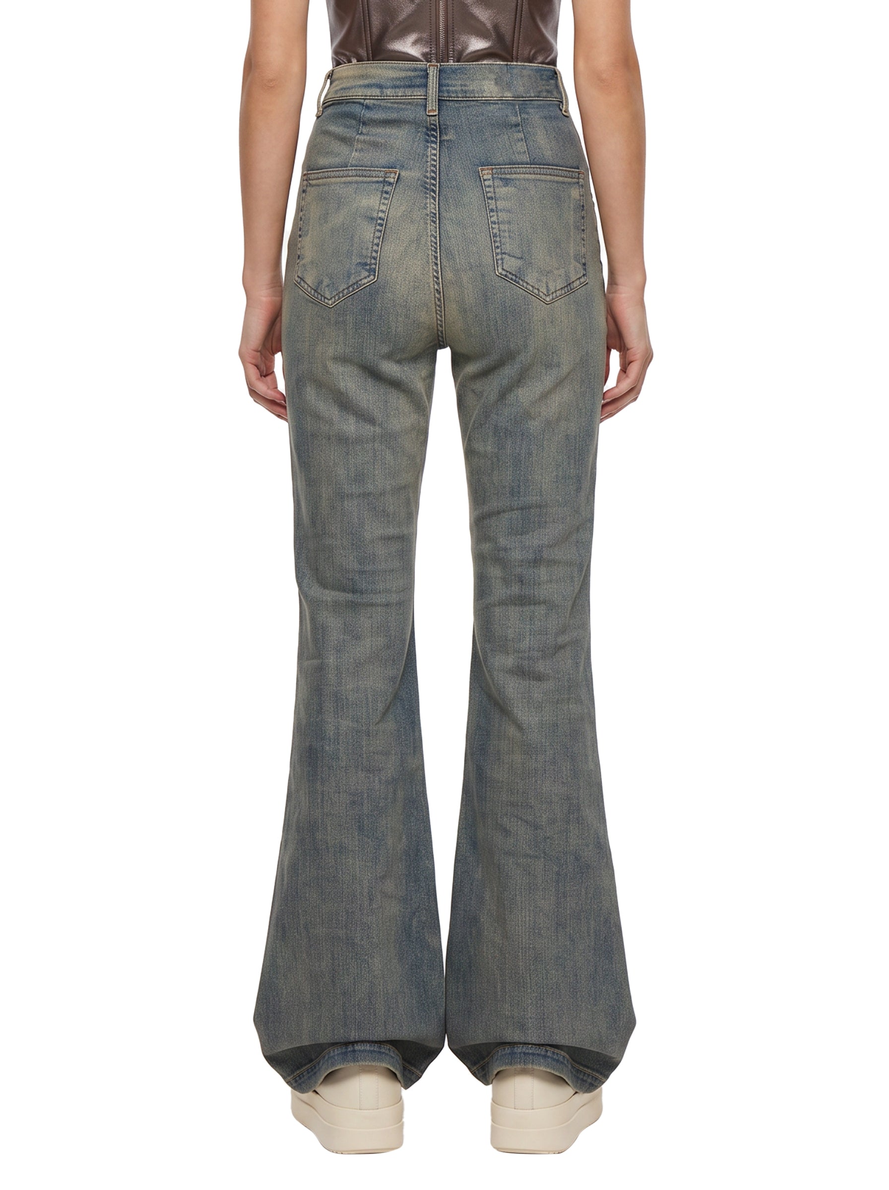 Jeans Bolan bootcut in blu 