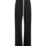 Pantaloni Pusher felpa in nero 