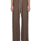 Pantaloni Wide Pusher in marrone 