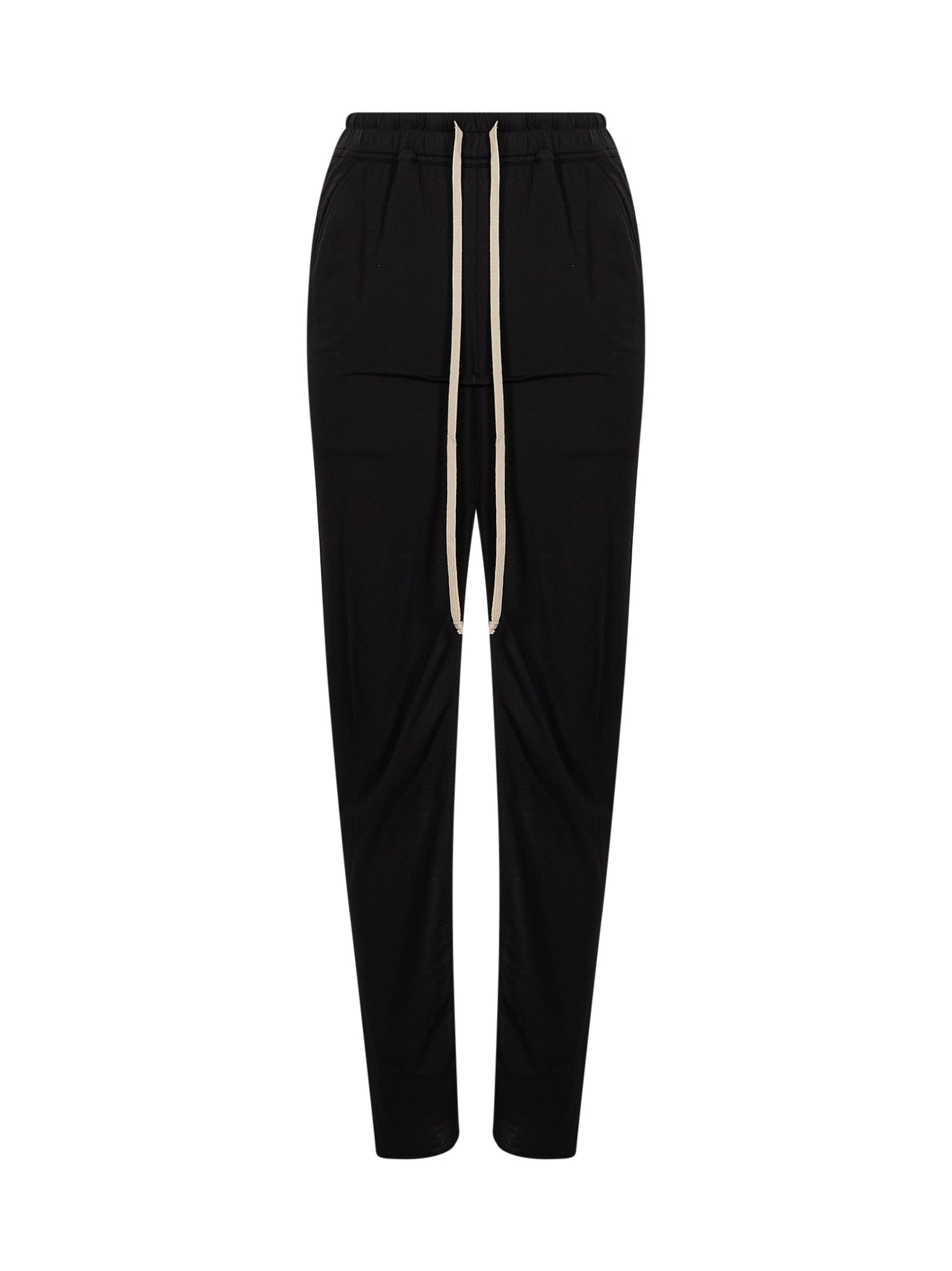 Gonna lunga con spacchi pillar in nero 