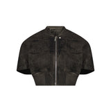 Bomber denim Tatlin in grigio 