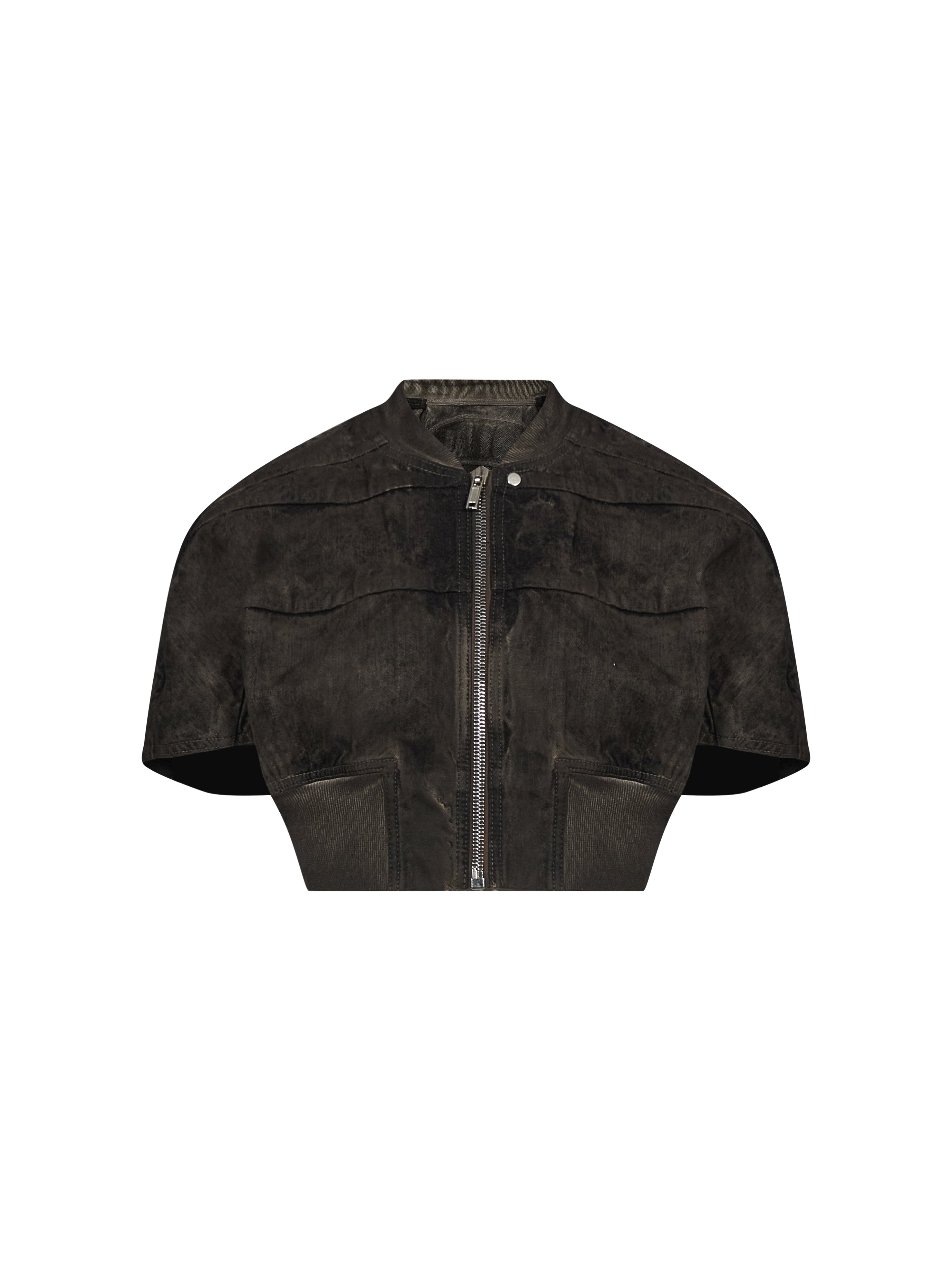 Bomber denim Tatlin in grigio 