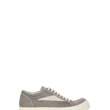 Sneakers basse Vintage in denim in grigio 