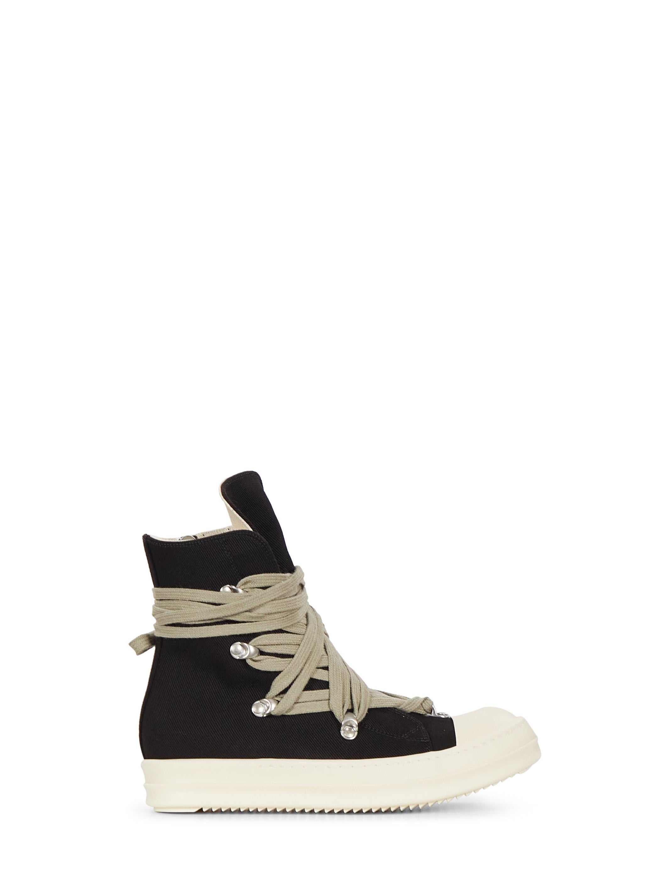 Sneakers alte Megalace in nero 