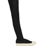 Sneakers alte al ginocchio in nero 