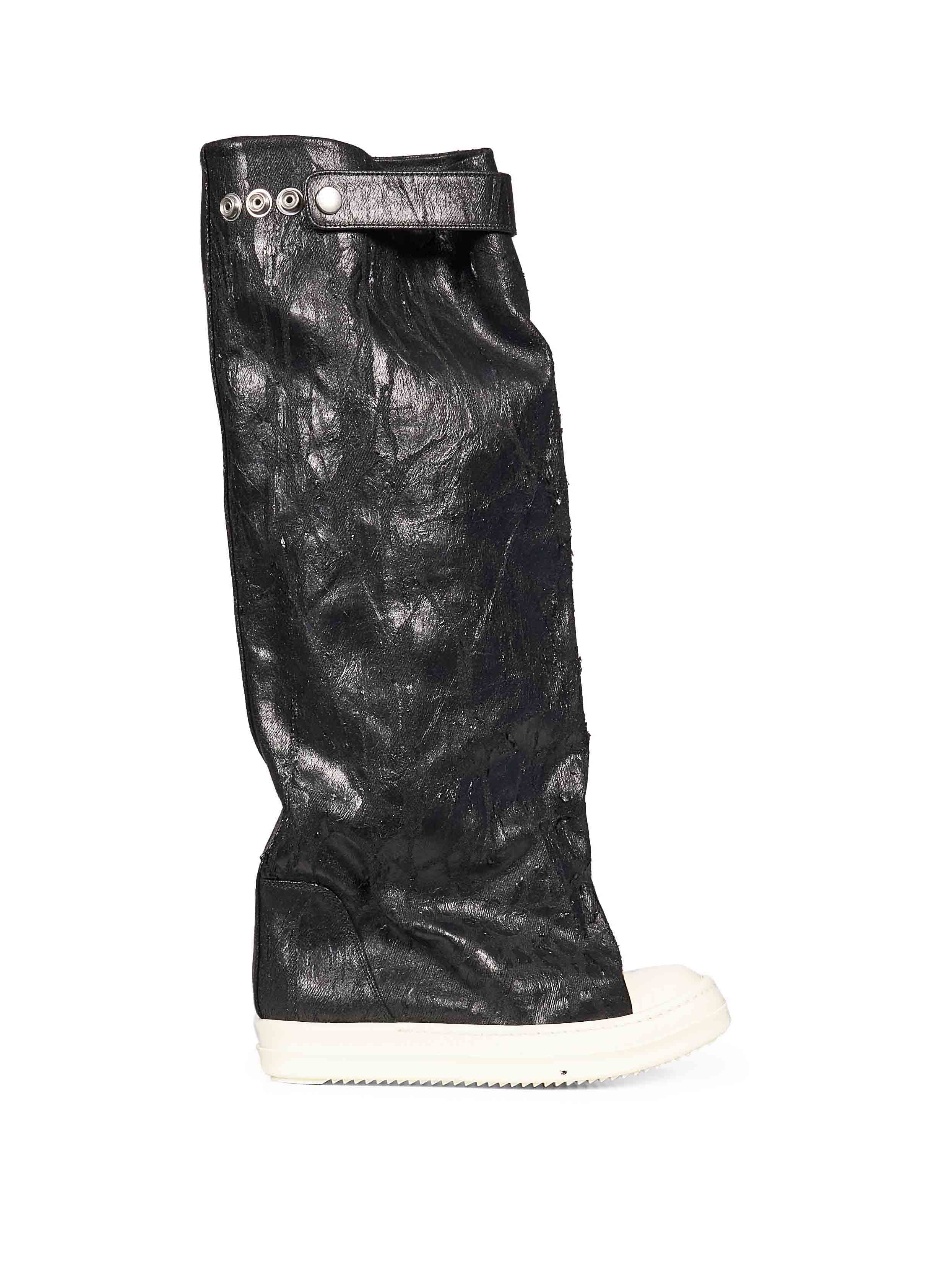 Sneakers alte Elephant Boot in nero 