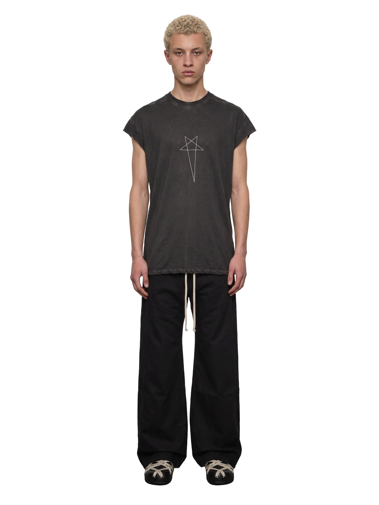 T-shirt Jumbo con stampa  in nero 