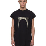T-shirt Jumbo con stampa  in nero 