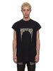 T-shirt Jumbo con stampa  in nero