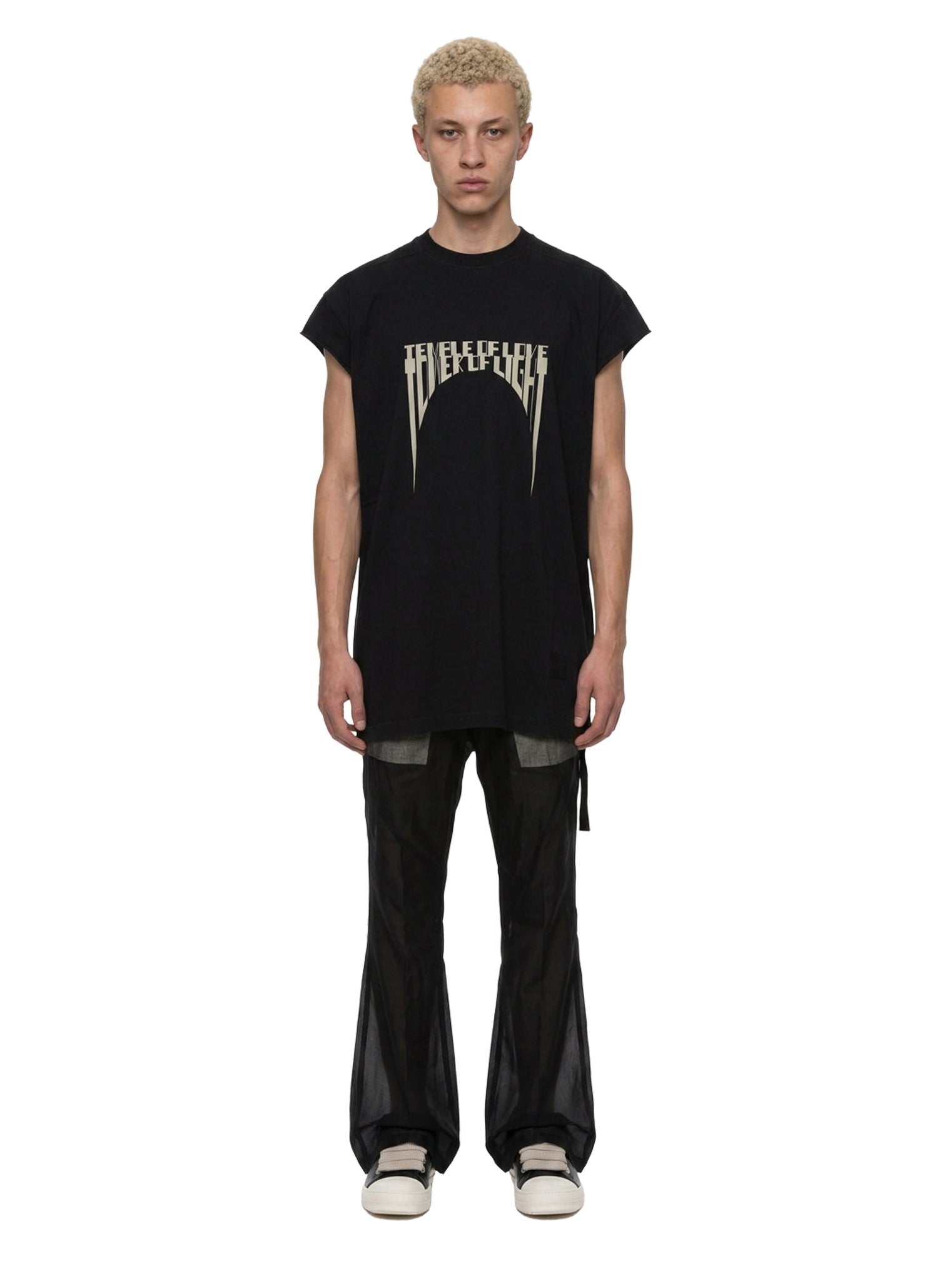 T-shirt Jumbo con stampa  in nero 