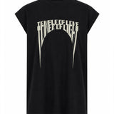 T-shirt Jumbo con stampa  in nero 
