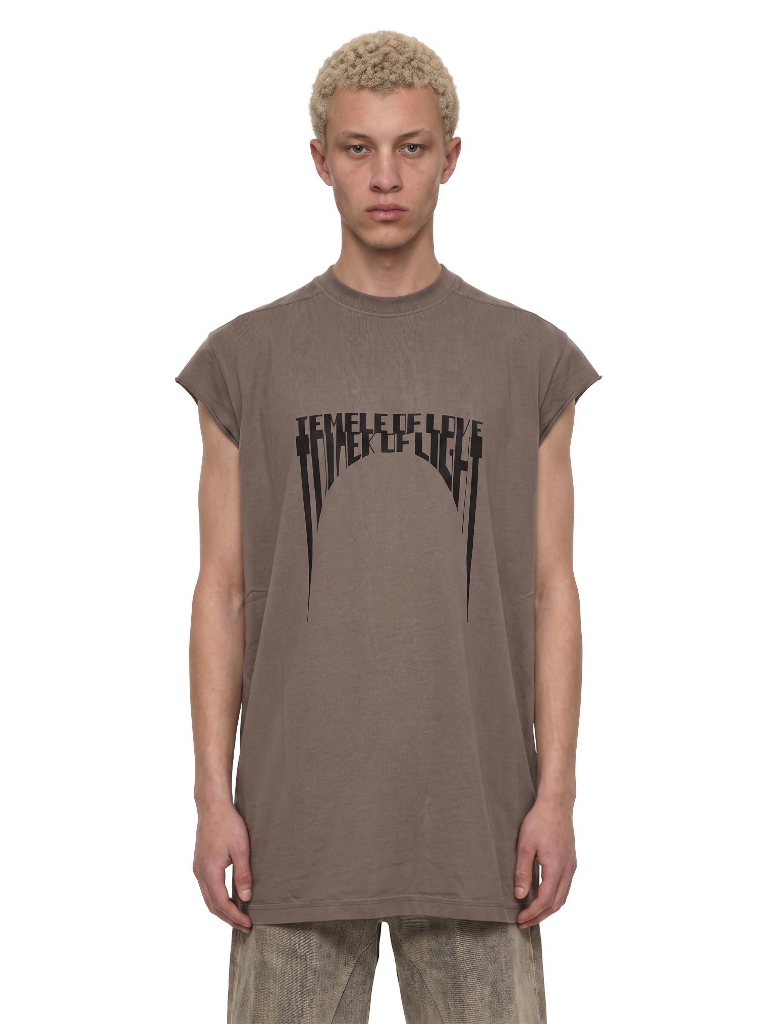 T-shirt Jumbo con stampa  in grigio 