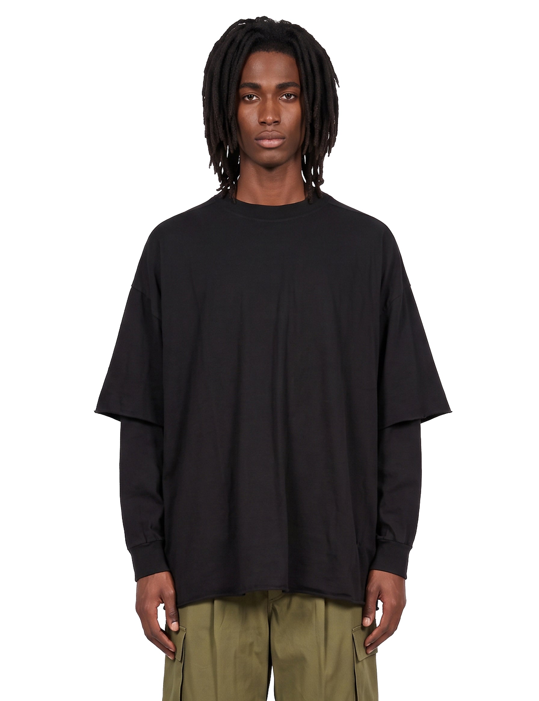 T-shirt Tommy Hustler in nero 