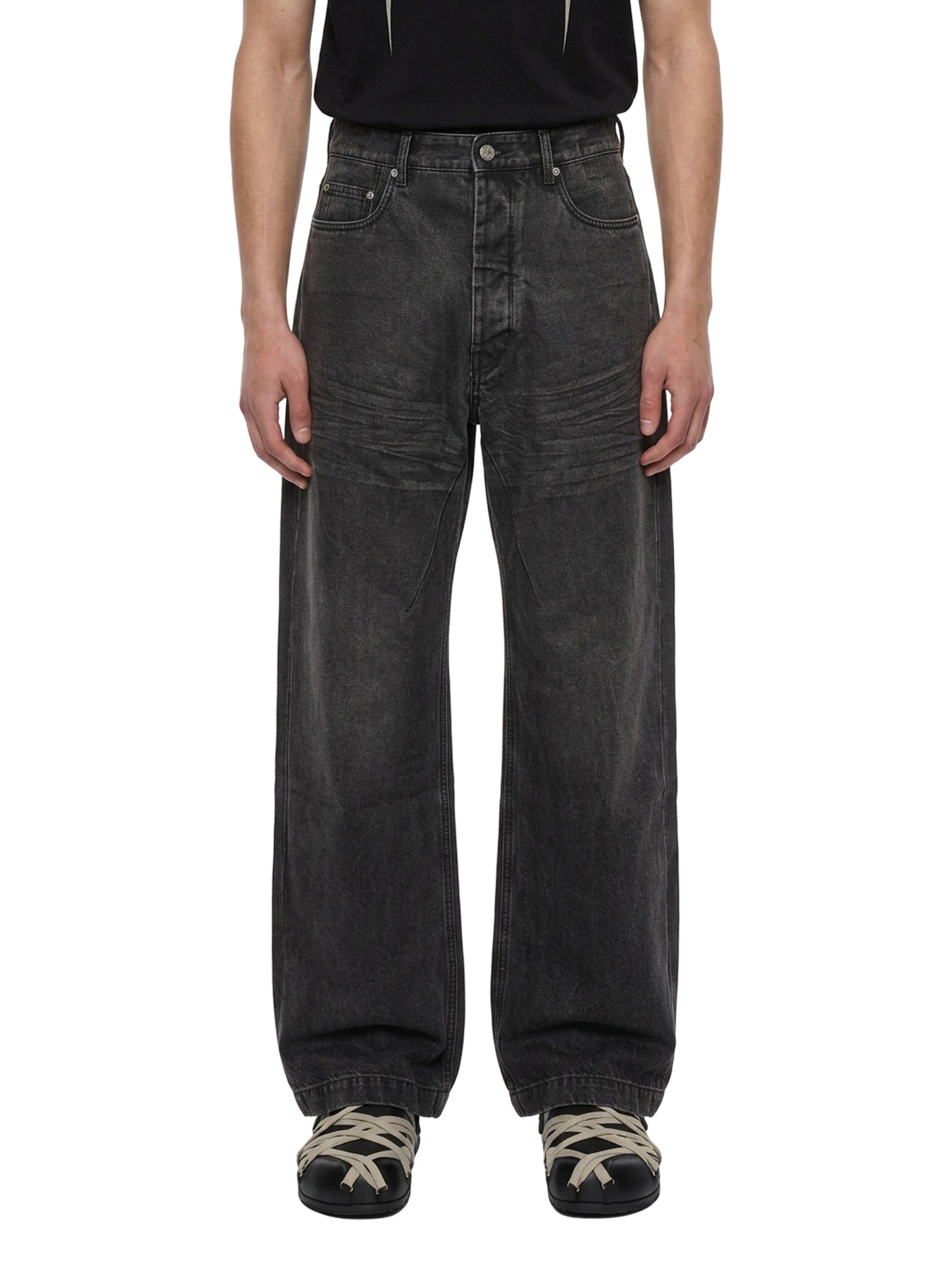 Jeans Geth in nero 