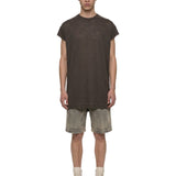 Shorts denim in grigio 
