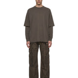 Jeans Cargo double in marrone 