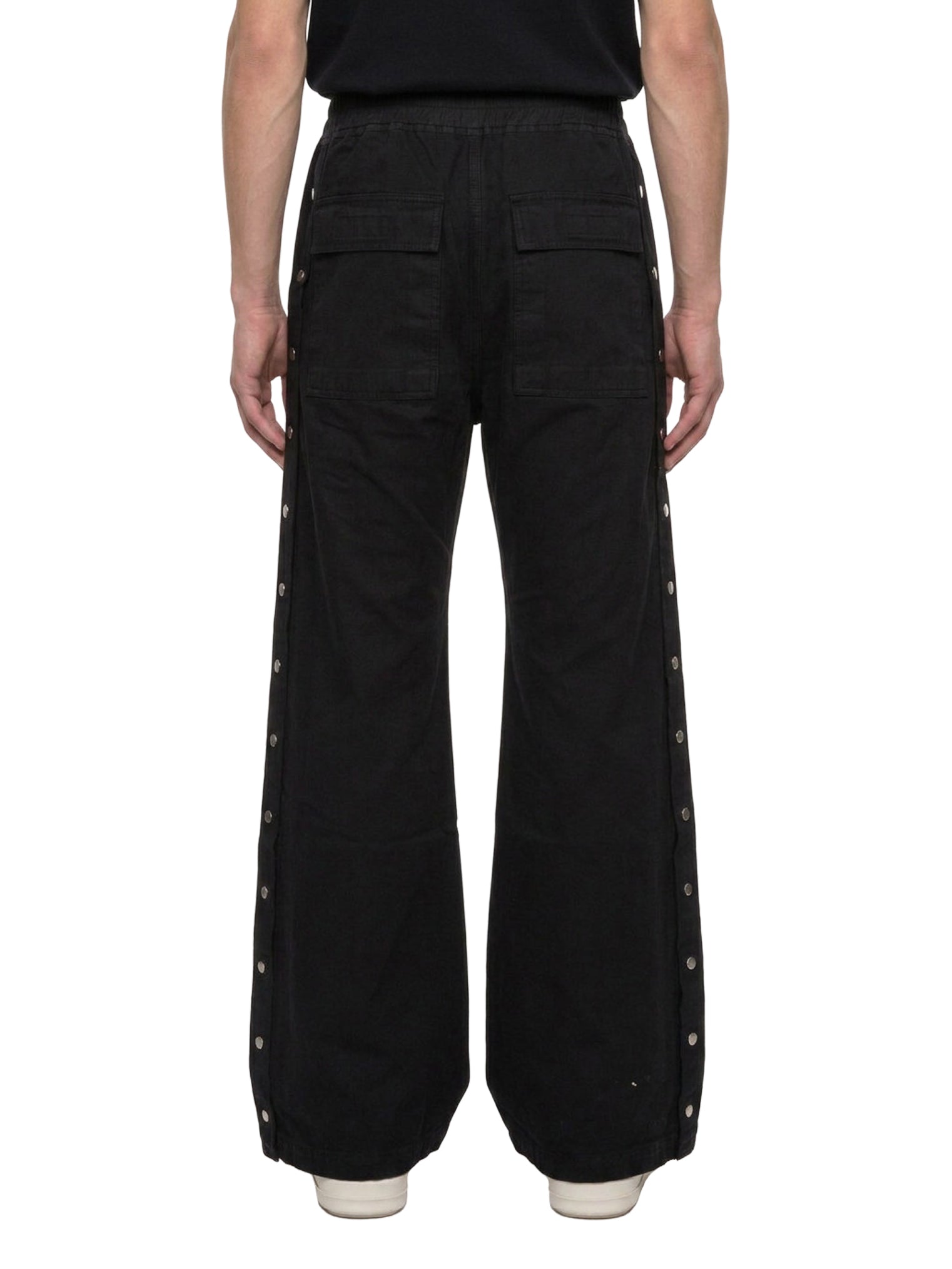 Pantaloni Wide Pusher in nero 