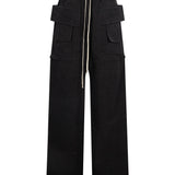 Pantaloni Wide Pusher in nero 