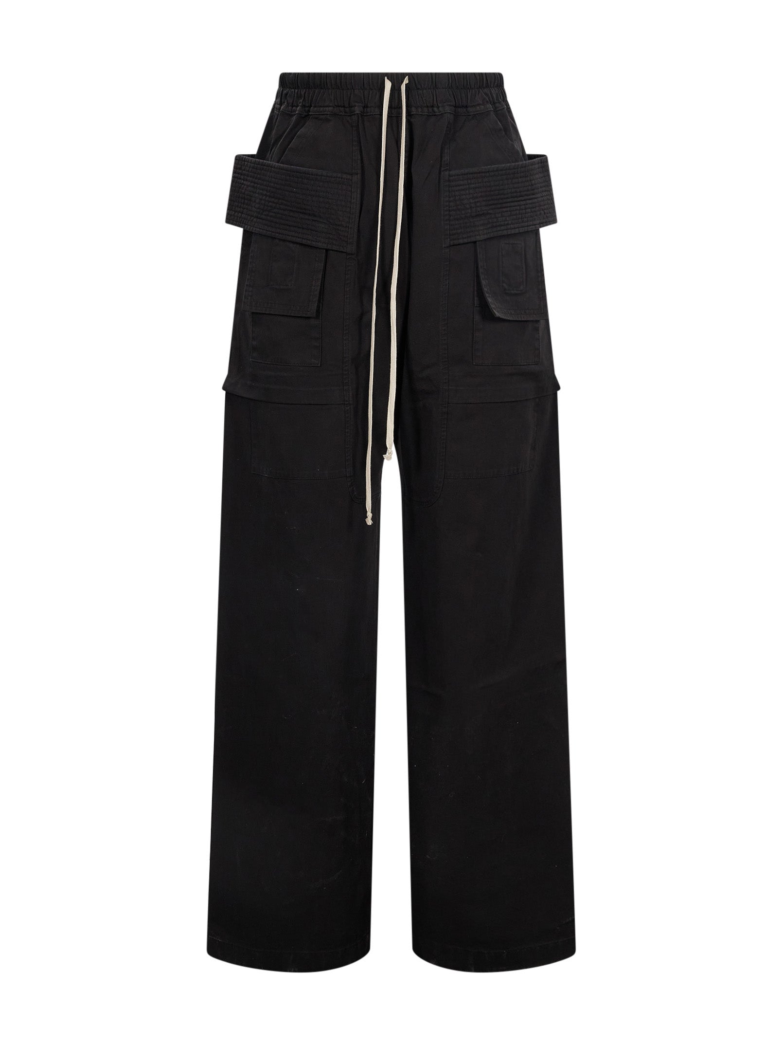 Pantaloni Wide Pusher in nero 