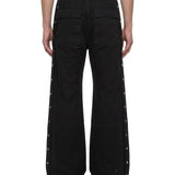 Pantaloni Creatch Wide Cargo in nero 
