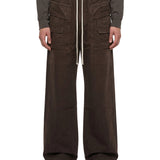 Pantaloni Creatch Wide Cargo in marrone 