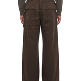 Pantaloni Creatch Wide Cargo in marrone 