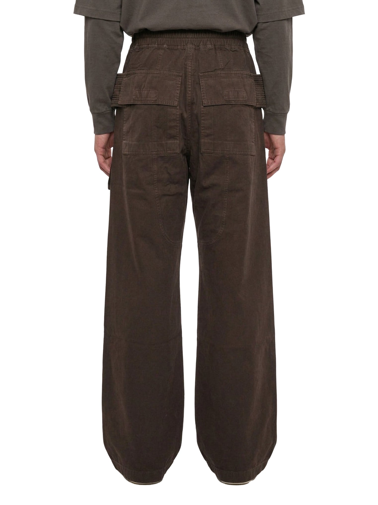 Pantaloni Creatch Wide Cargo in marrone 