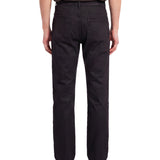 Jeans Fog Cut in nero 