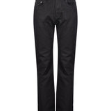 Jeans Fog Cut in nero 